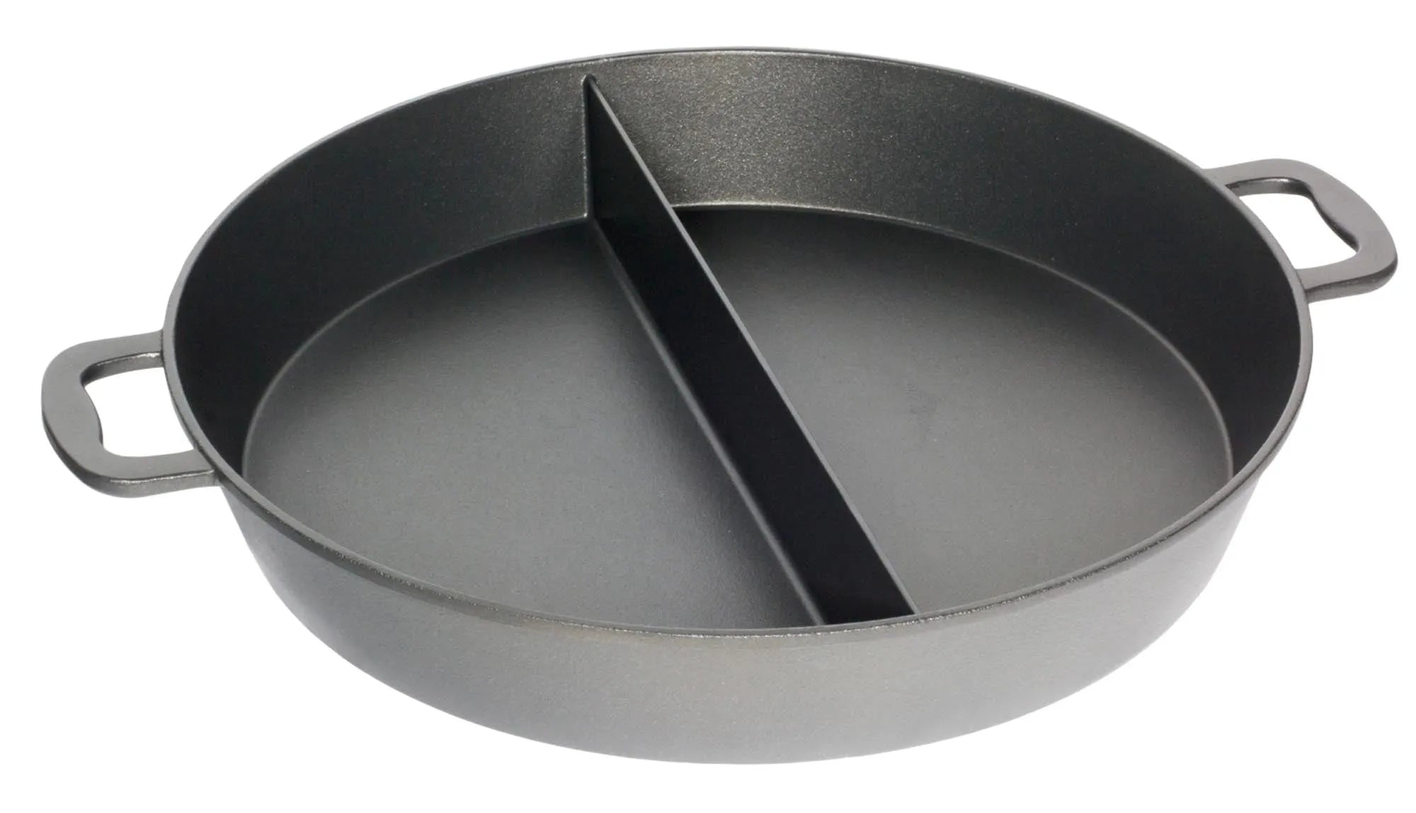 Große AMT Gastroguss Pfanne (D65cm, H8cm) aus Aluminiumguss, ideal für große Mengen. Perfekte Wärmeleitung, Antihaft, für alle Herdarten.