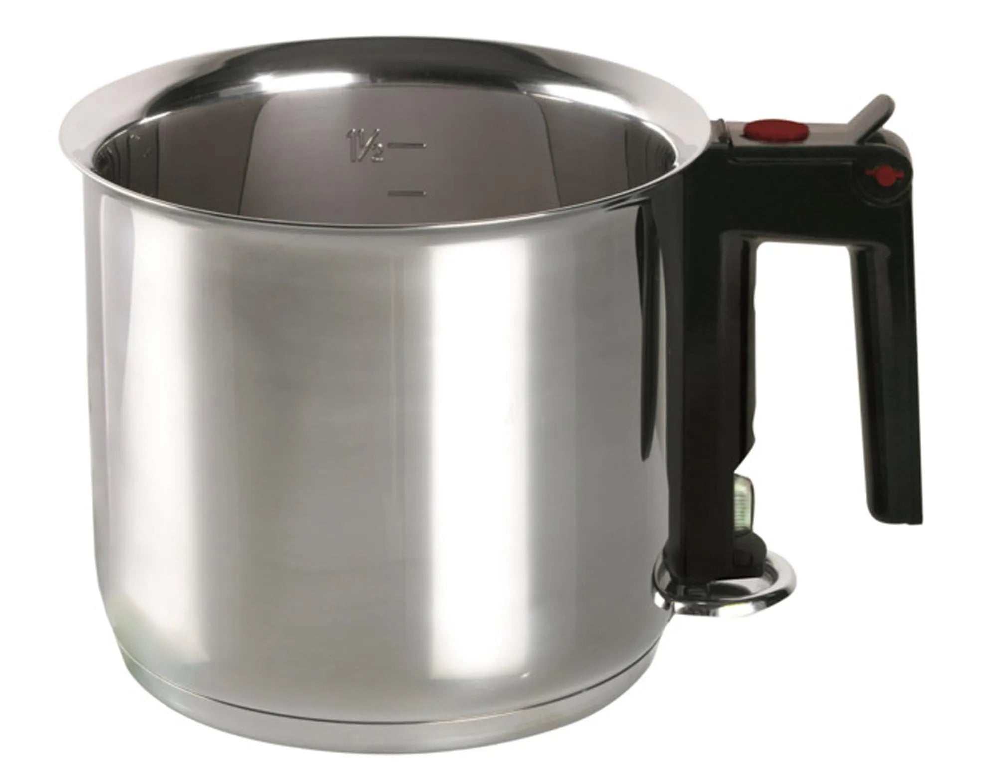 Simmertopf Inox 1.5 l in  präsentiert im Onlineshop von KAQTU Design AG. Kanne ist von MEINE KÜCHE