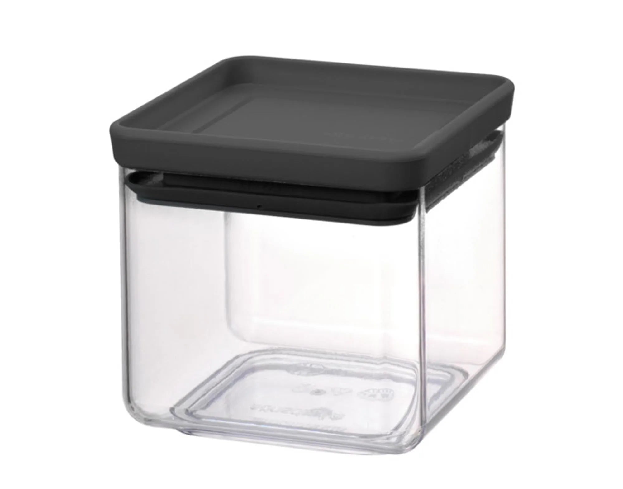 BRABANTIA Vorratsdose Tasty+ dark grey 0.7 l in  präsentiert im Onlineshop von KAQTU Design AG. Aufbewahrungsdose ist von BRABANTIA