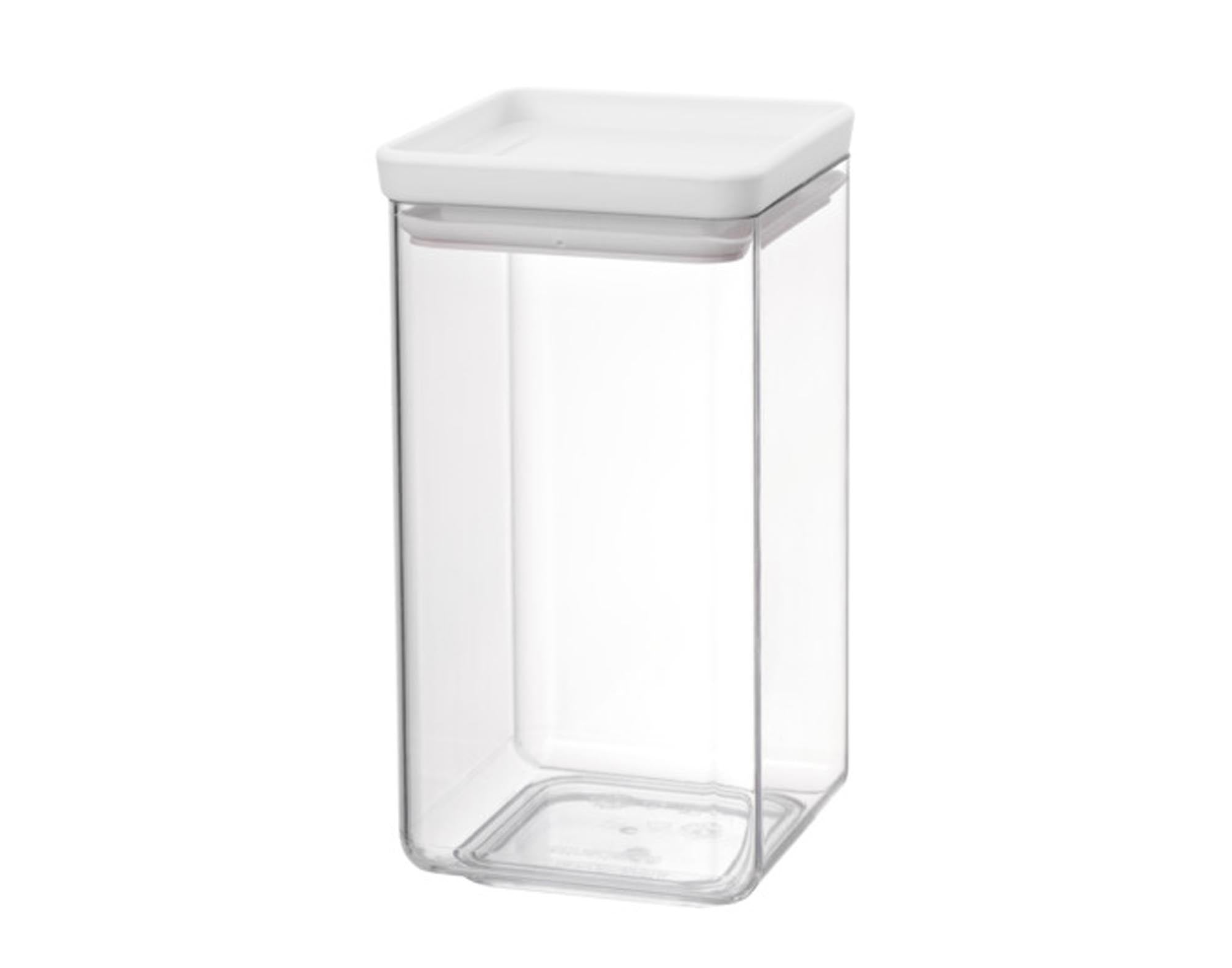 BRABANTIA Vorratsdose Tasty+ light grey 1.6 l in  präsentiert im Onlineshop von KAQTU Design AG. Aufbewahrungsdose ist von BRABANTIA