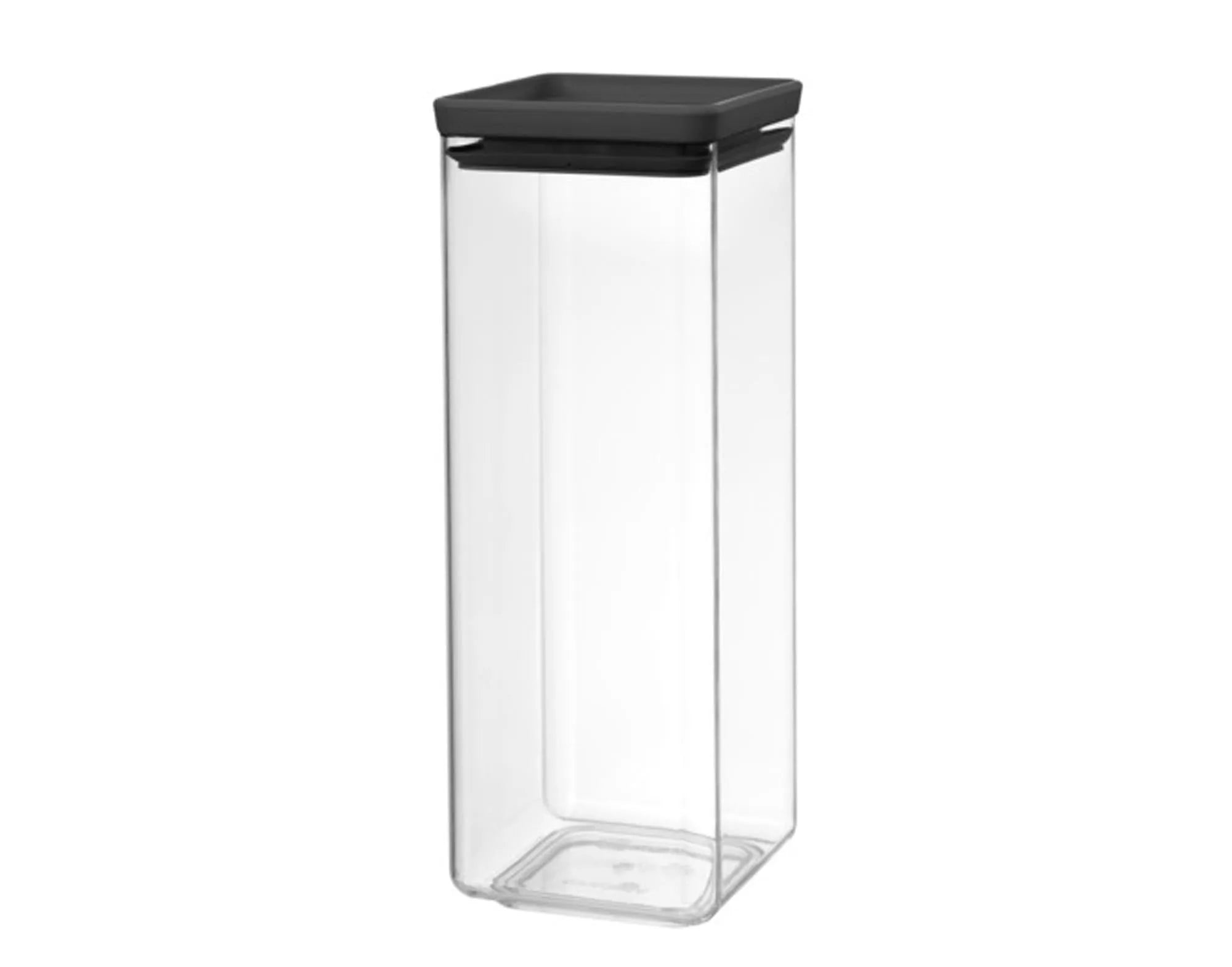 BRABANTIA Vorratsdose Tasty+ dark grey 2.5 l in  präsentiert im Onlineshop von KAQTU Design AG. Aufbewahrungsdose ist von BRABANTIA