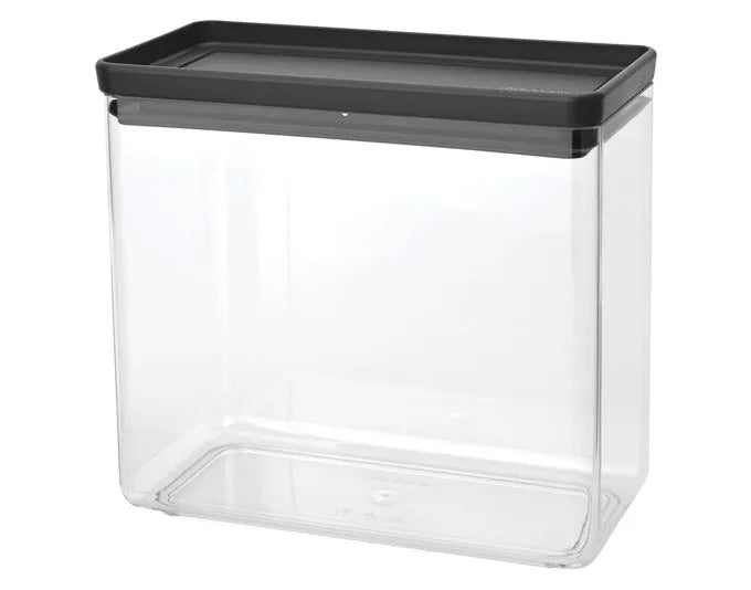 BRABANTIA Vorratsdose Tasty+ dark grey 3.5 l in  präsentiert im Onlineshop von KAQTU Design AG. Aufbewahrungsbehälter ist von BRABANTIA