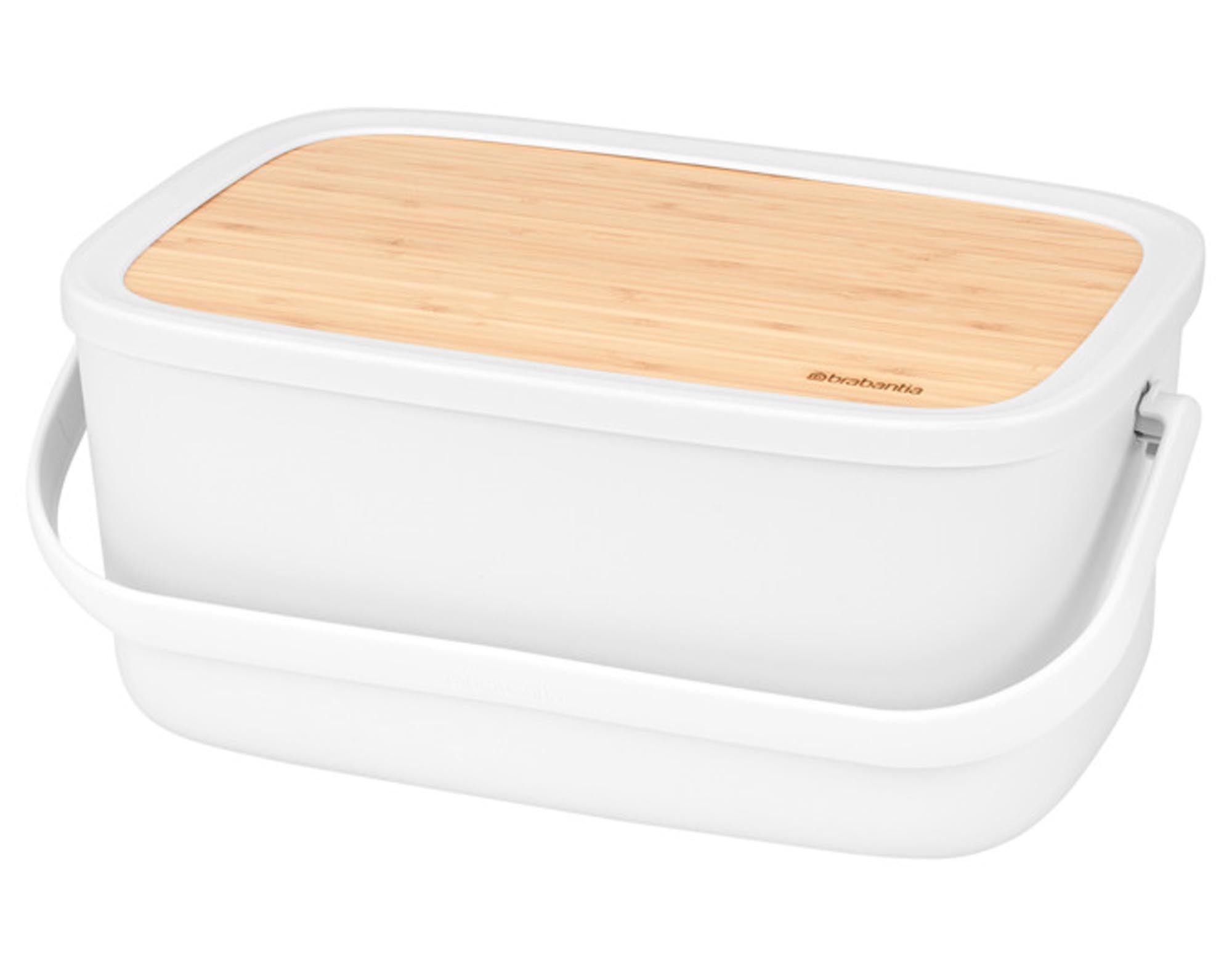 BRABANTIA Brotkasten Nic light grey in  präsentiert im Onlineshop von KAQTU Design AG. Brotkorb ist von BRABANTIA