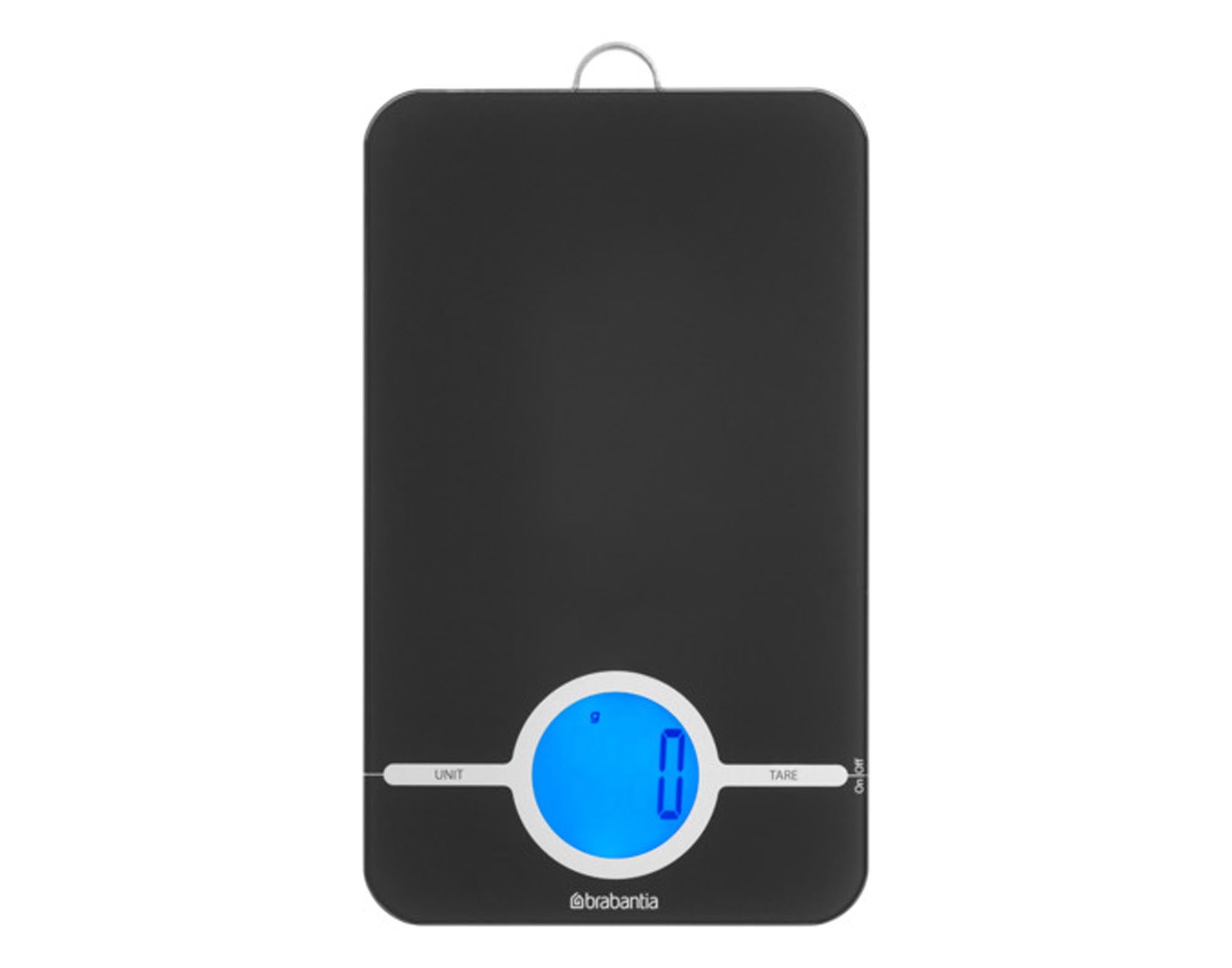 Entdecken Sie die BRABANTIA digitale Küchenwaage Tasty+ in dark grey. Präzise Messungen, modernes Design und einfache Reinigung für perfekte Ergebnisse!