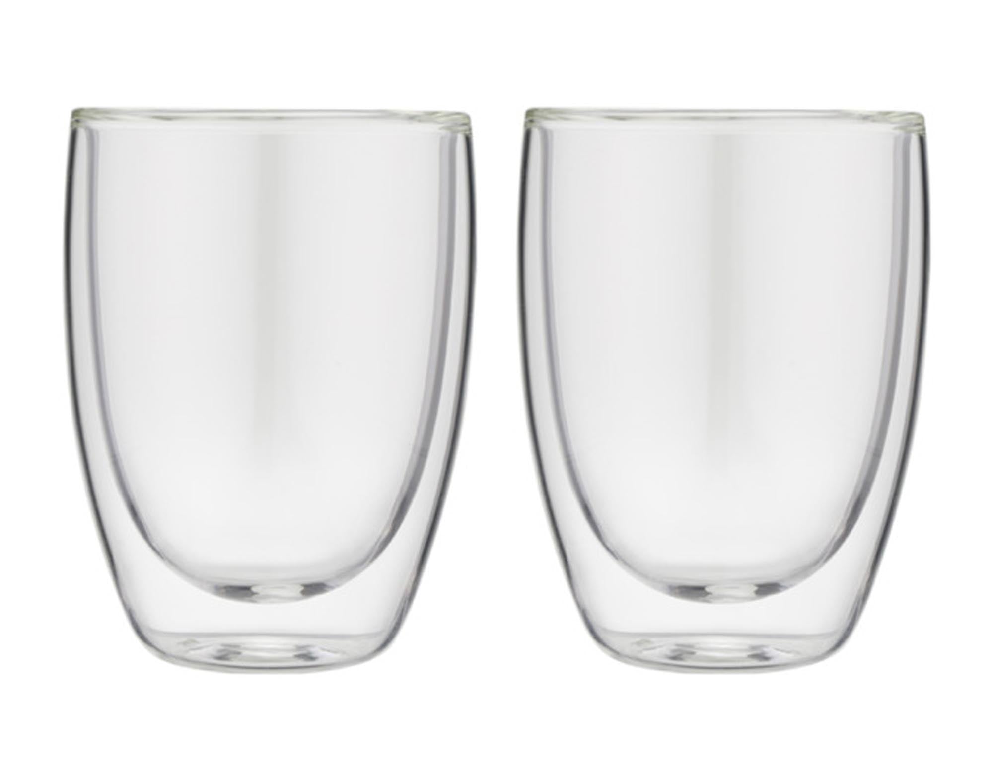 Kaffetasse Glas doppelwandig 2 Stück in  präsentiert im Onlineshop von KAQTU Design AG. Kaffeetassen ist von EVA BLACK