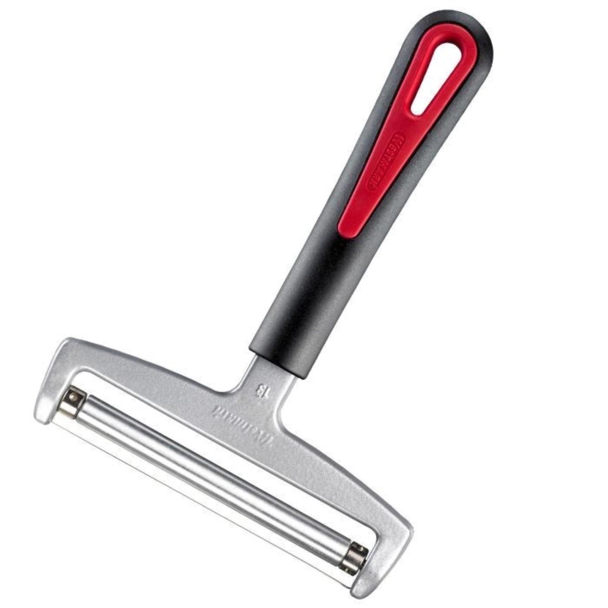 Käseschneider Rollschnitt-Gallant, 16x12x1.7cm in Rot präsentiert im Onlineshop von KAQTU Design AG. Käsezubehör ist von Westmark