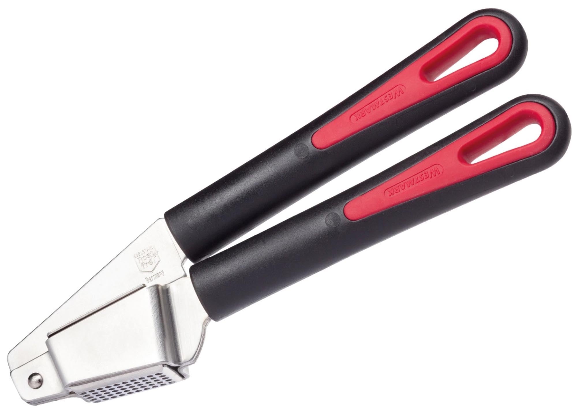 Knoblauchpresse Gallant in Rot präsentiert im Onlineshop von KAQTU Design AG. Küchenhelfer ist von Westmark