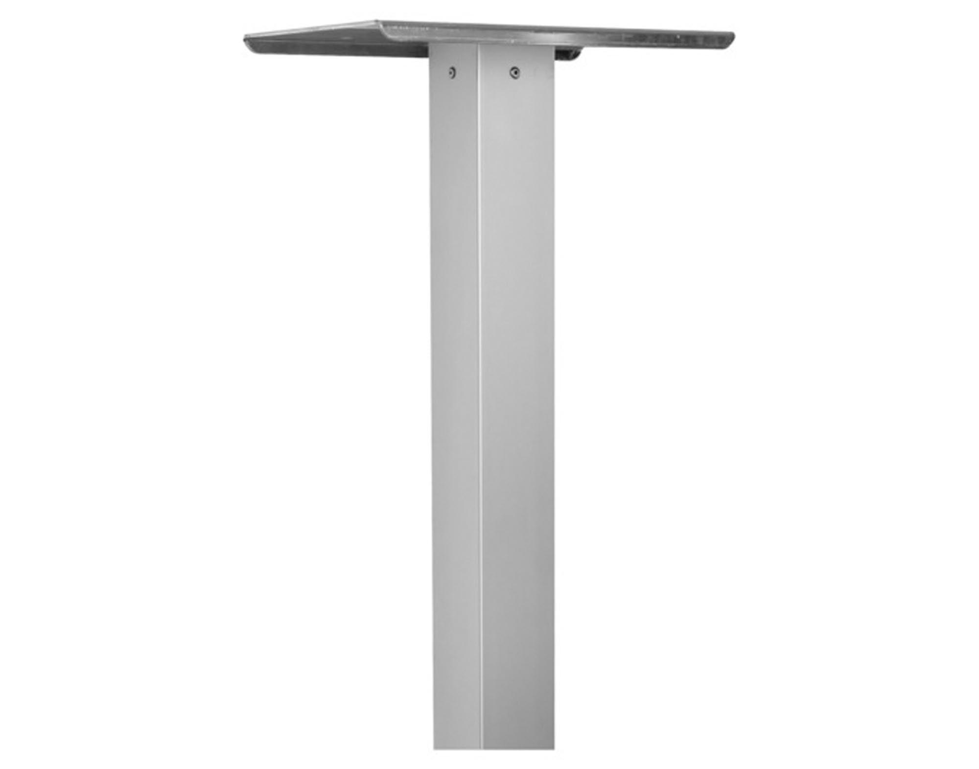 Entdecken Sie die robuste HUBER AG Briefkasten-Monostütze 65x65 mm, 1.14 m aus Aluminium. Stabil, witterungsbeständig und elegant für jeden Briefkasten.