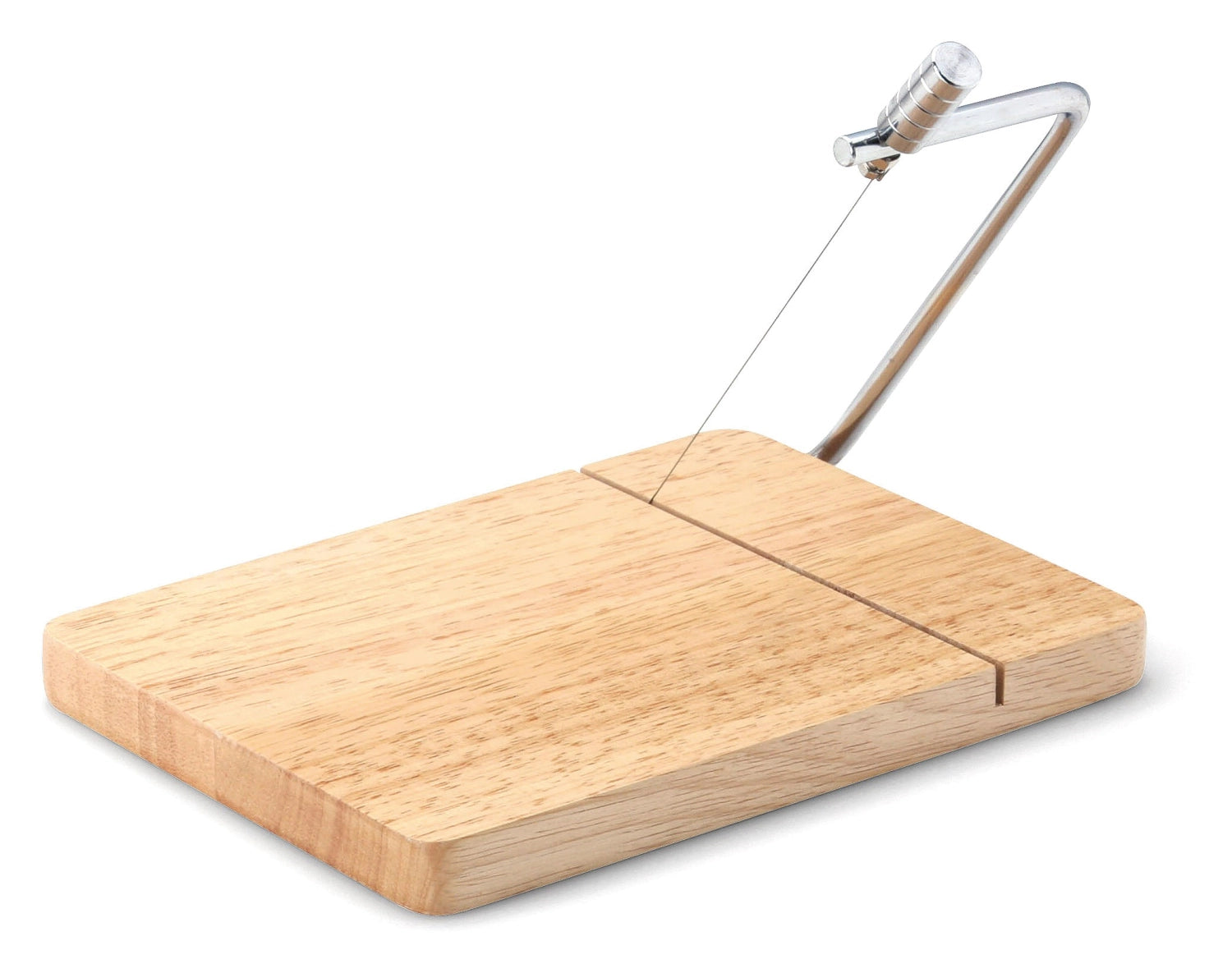 Gummibaum Käseschneider geölt, 24x17.5x2 cm in Braun präsentiert im Onlineshop von KAQTU Design AG. Küchenhelfer ist von Continenta