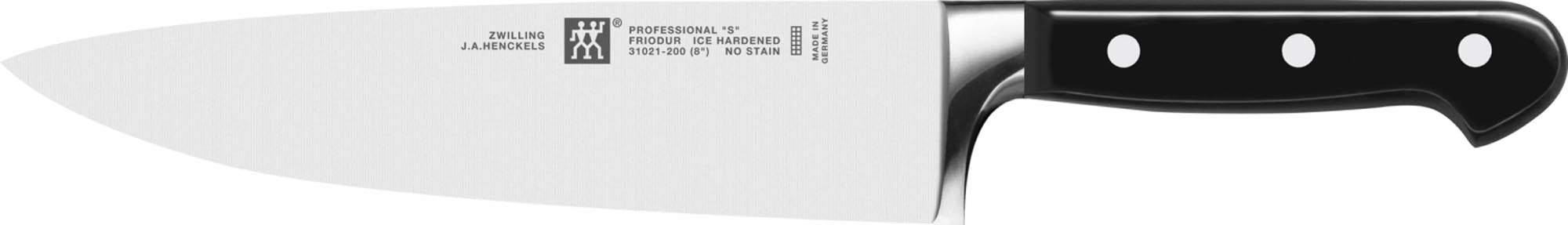 Professional "S" cook knife 200 mm