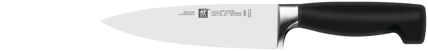 Couteau de chef Quatre Étoiles 160 mm