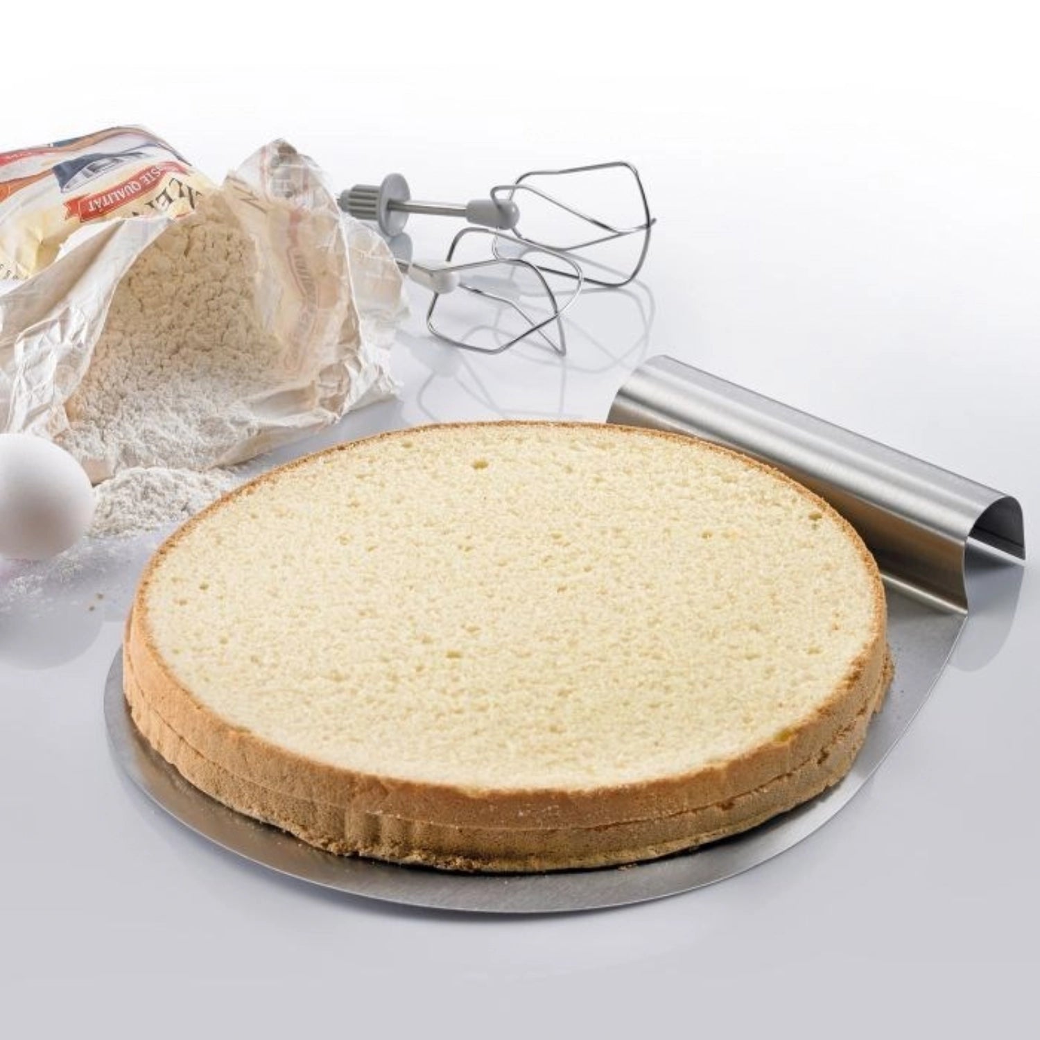 Edelstahl Kuchen- und Pizzaheber von Westmark, 31.4x26x3.3cm, ideal zum Servieren von Pizza und Kuchen, robust und langlebig.