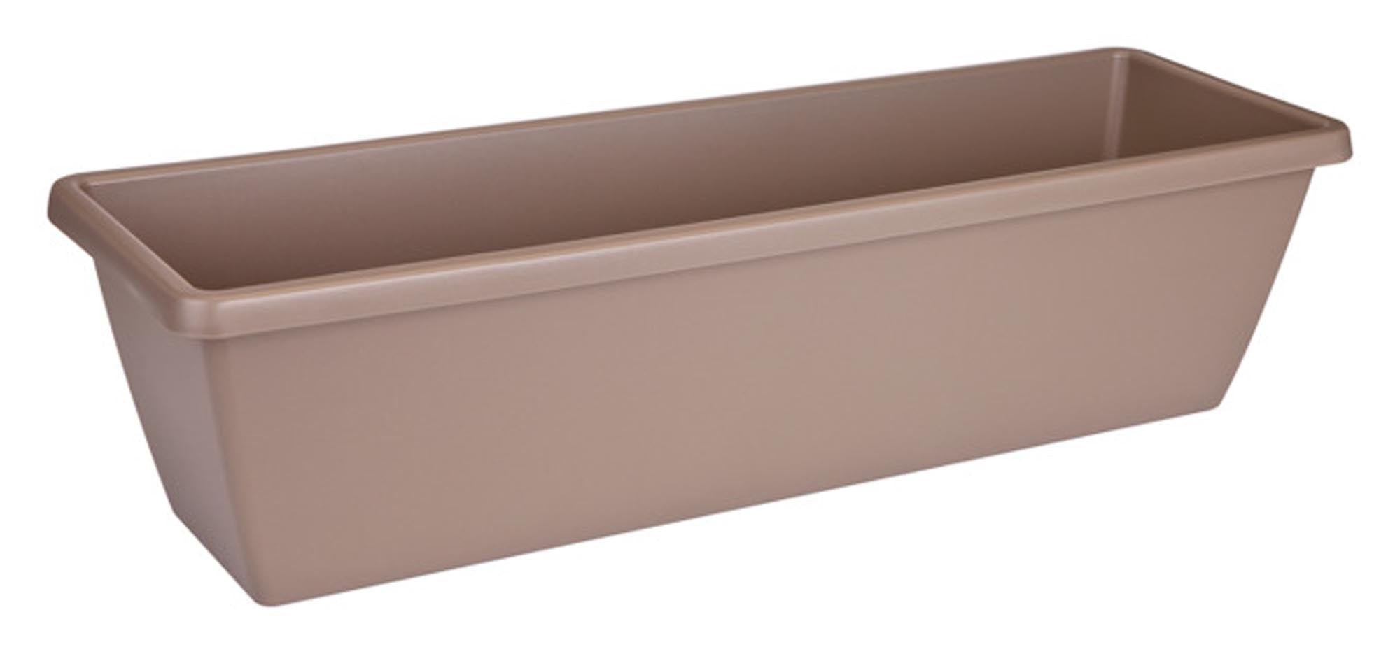 ELHO Balkonkasten Barcelona XL taupe 60x25x21 cm in  präsentiert im Onlineshop von KAQTU Design AG. Balkonkiste ist von ELHO
