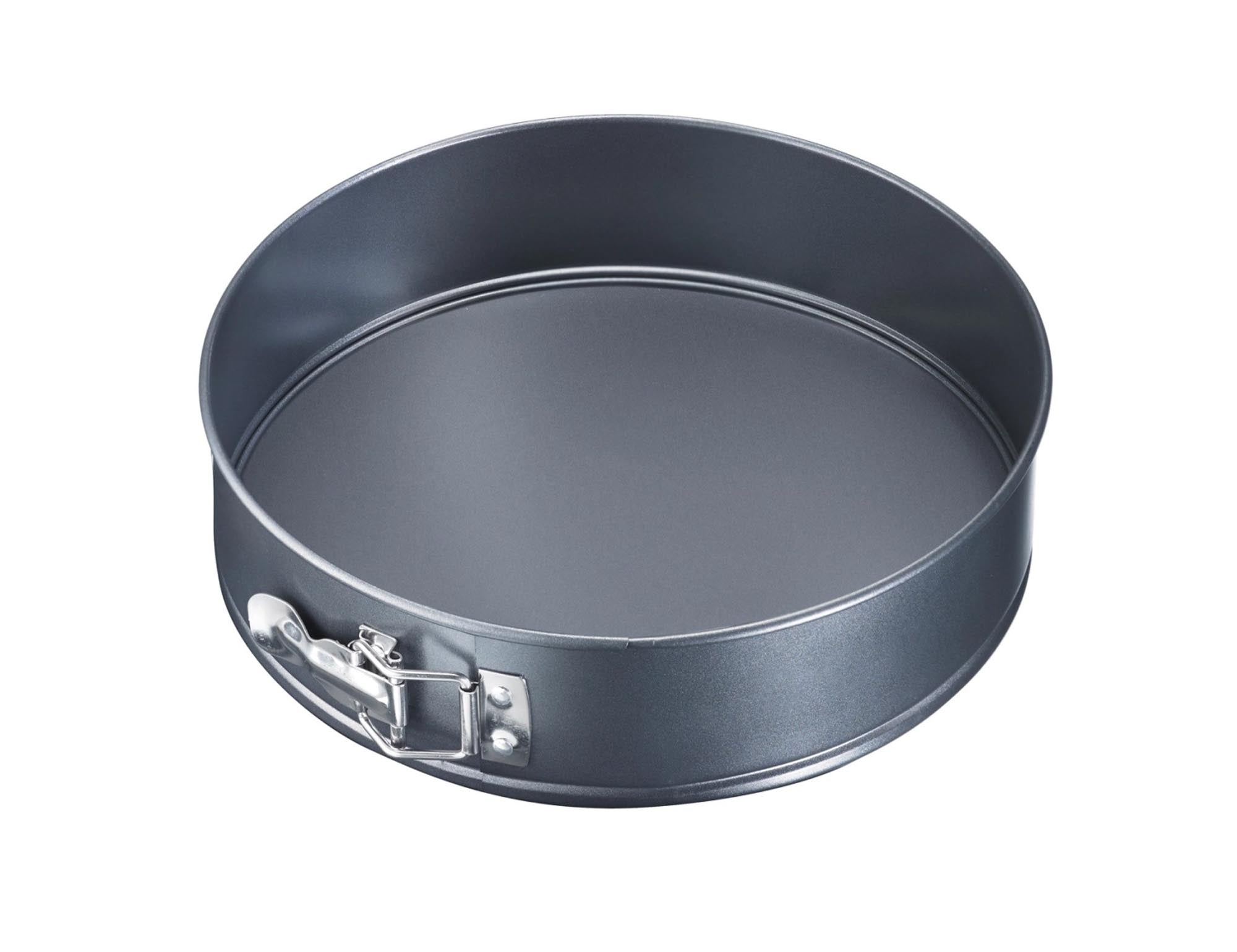 Backklassiker Springform D26cm, 1 Boden, Antihaft in Grau präsentiert im Onlineshop von KAQTU Design AG. Backform / Backblech ist von Westmark
