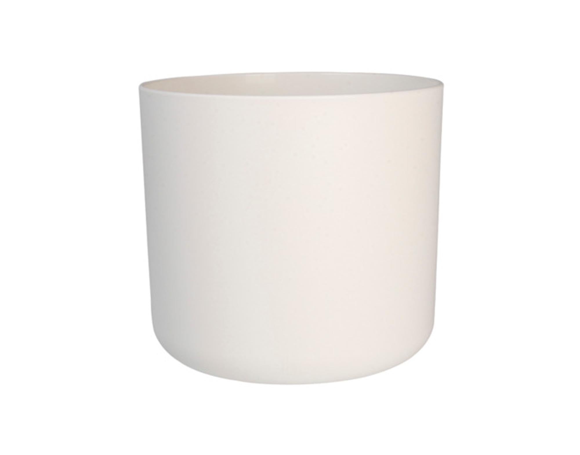 ELHO Pflanzengefäss b.fort soft rund weiss ø 14 cm in  präsentiert im Onlineshop von KAQTU Design AG. Pflanzentopf Outdoor ist von ELHO