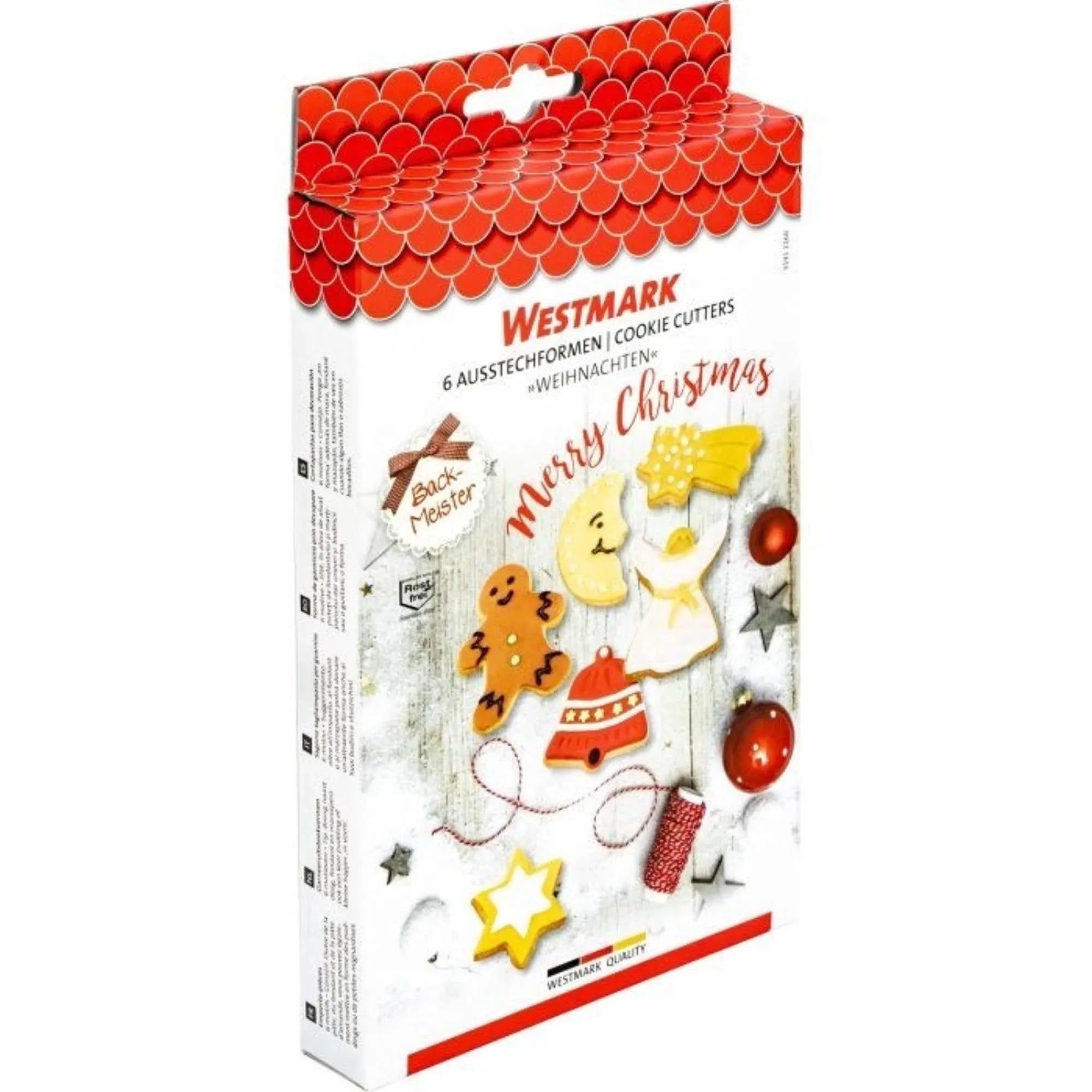 Westmark 6er-Set: Perfekte Ausstechformen für weihnachtliches Backen.