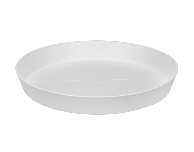 ELHO Untersetzer Loft Urban rund weiss ø 17 cm in  präsentiert im Onlineshop von KAQTU Design AG. Pflanzentopfzubehör ist von ELHO