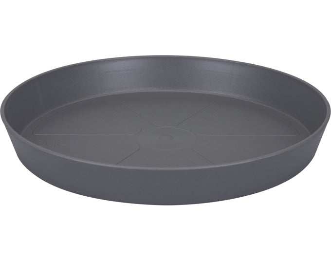 ELHO Untersetzer Loft Urban rund anthrazit ø 28 cm in  präsentiert im Onlineshop von KAQTU Design AG. Pflanzentopfzubehör ist von ELHO