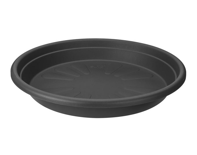 ELHO Untersetzer Universal rund anthrazit ø 25 cm in  präsentiert im Onlineshop von KAQTU Design AG. Pflanzentopfzubehör ist von ELHO