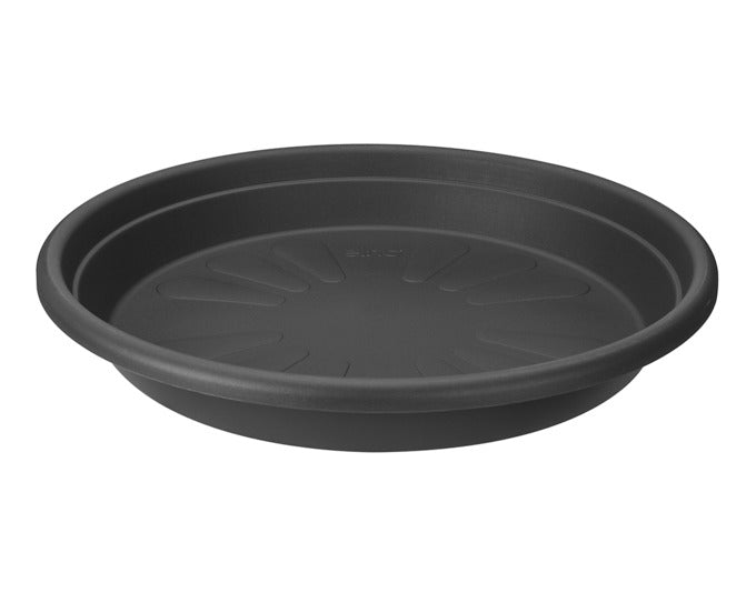 ELHO Untersetzer Universal rund anthrazit ø 27 cm in  präsentiert im Onlineshop von KAQTU Design AG. Pflanzentopfzubehör ist von ELHO