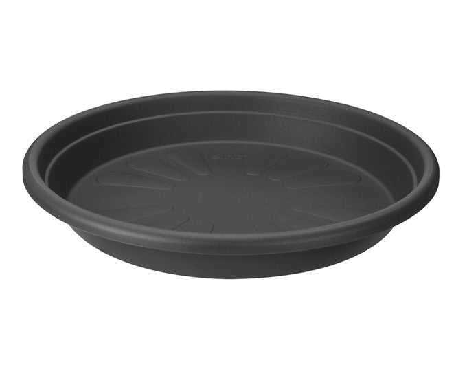 ELHO Untersetzer Universal rund anthrazit ø 30 cm in  präsentiert im Onlineshop von KAQTU Design AG. Pflanzentopfzubehör ist von ELHO