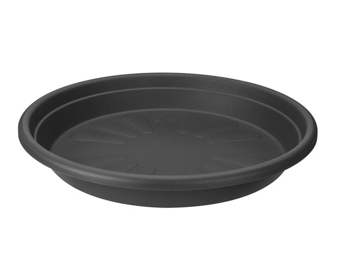 ELHO Untersetzer Universal rund anthrazit ø 40 cm in  präsentiert im Onlineshop von KAQTU Design AG. Pflanzentopfzubehör ist von ELHO