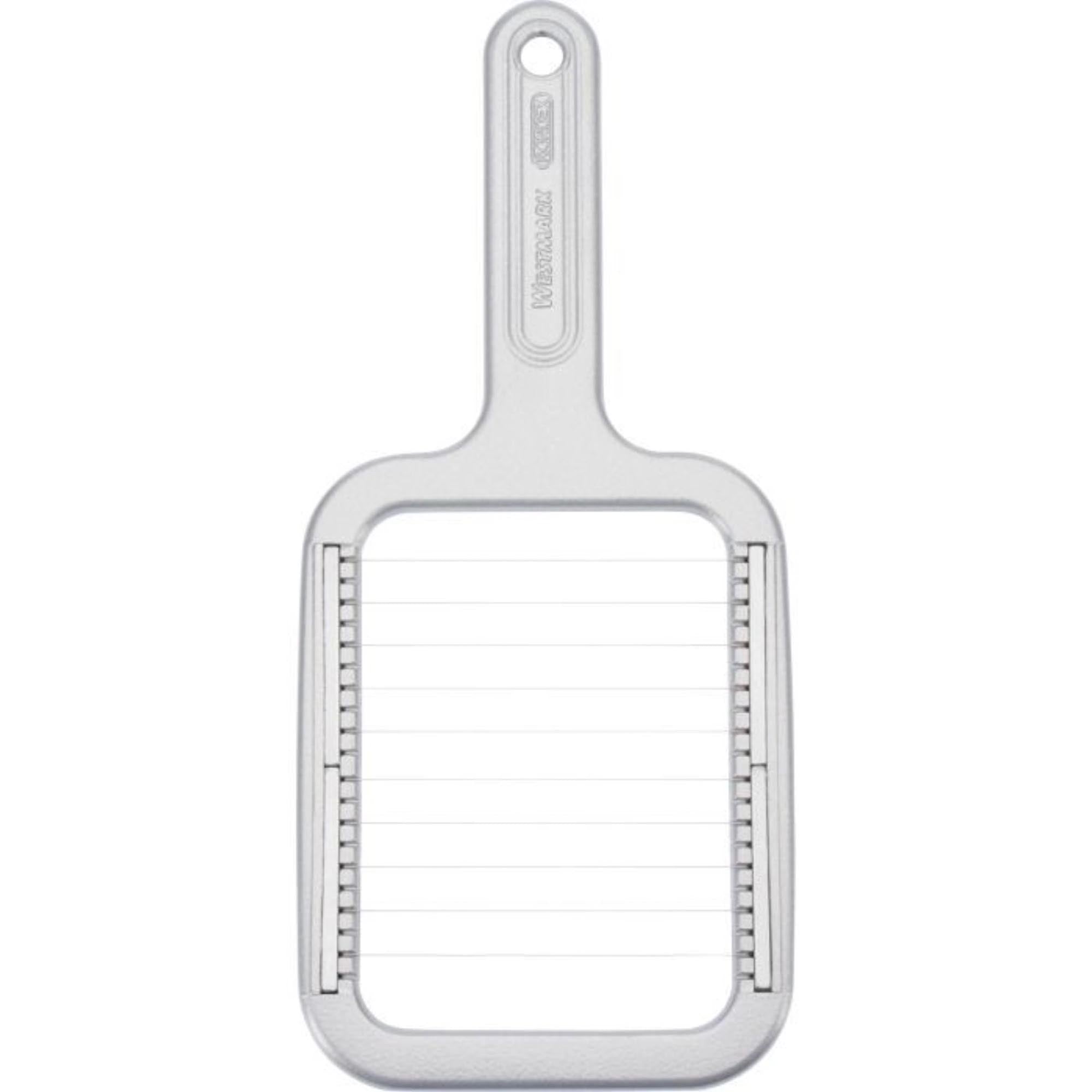 Butterteiler Portionetto von Westmark, perfekt für exaktes Portionieren von Butter, Maße: 25,5x11,5x1,3 cm, robust und praktisch.