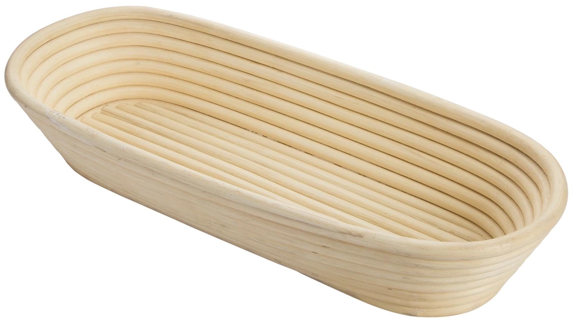 Gärkörbchen oval gross 40 x 15 x 6,5cm in Braun präsentiert im Onlineshop von KAQTU Design AG. Backutensilien ist von Westmark