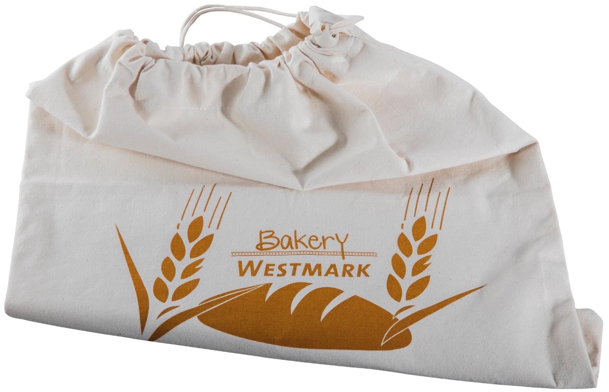 Der Westmark Brotbeutel aus robustem Material, 38x45cm, ideal zum Frischhalten von Brot und Brötchen, sorgt für eine längere Haltbarkeit.