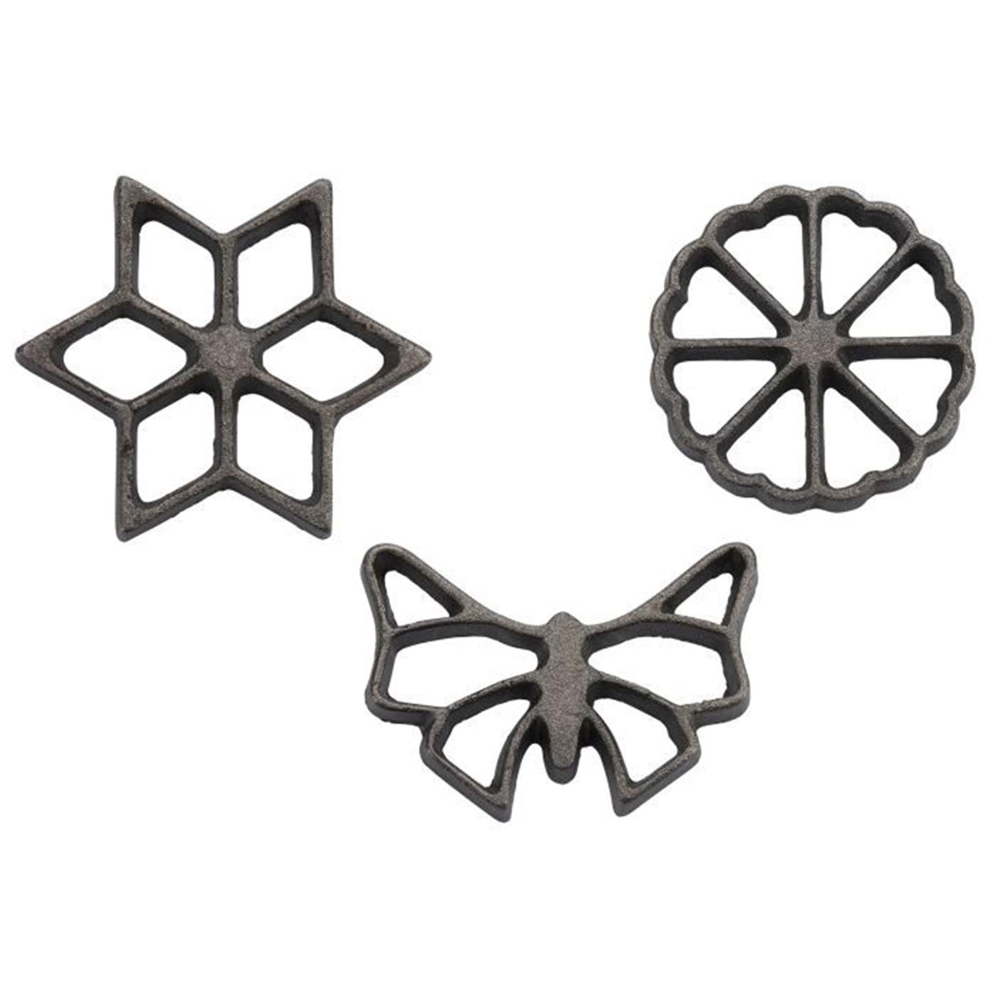 Waffelbäckerei von Westmark: Backform mit 3 Motiven, ideal für kreative Waffeln. Masse: 26x13.5x9cm. Perfekt für besondere Anlässe.