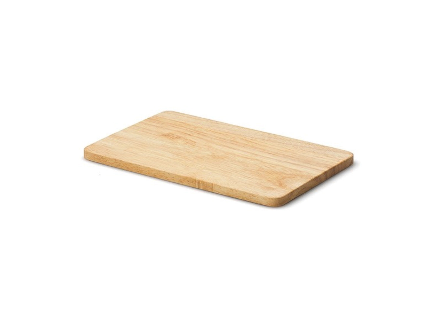 Gummibaum geölt Schneidebrett, 24x15x1 cm in Braun präsentiert im Onlineshop von KAQTU Design AG. Schneidbrett ist von Continenta
