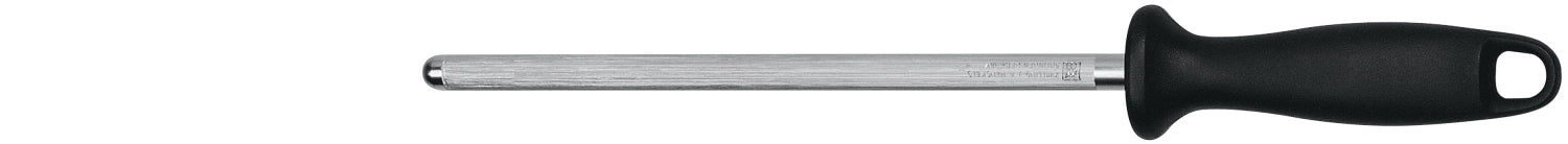 Wetzstahl 230 mm Kunststoff-Griff in Schwarz präsentiert im Onlineshop von KAQTU Design AG. Küchenmesser ist von Zwilling Kitchen