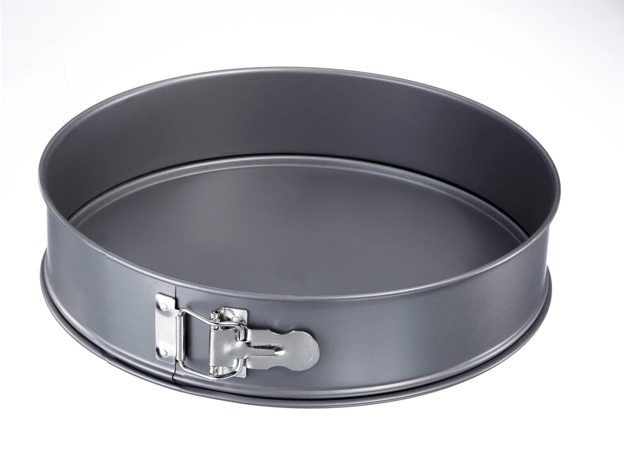 Backmeister Springform D28cm, 1 Boden, Antihaft in Silber präsentiert im Onlineshop von KAQTU Design AG. Backform / Backblech ist von Westmark