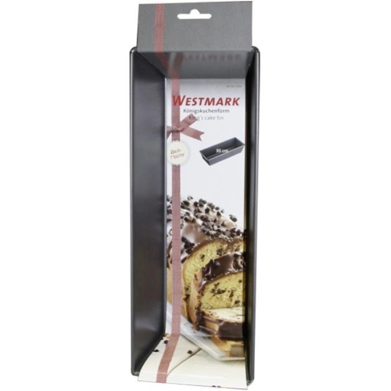 Robuste 30 cm Backform von Westmark, ideal für große Kuchen. Die Antihaftbeschichtung sorgt für müheloses Entformen und perfekte Backergebnisse.