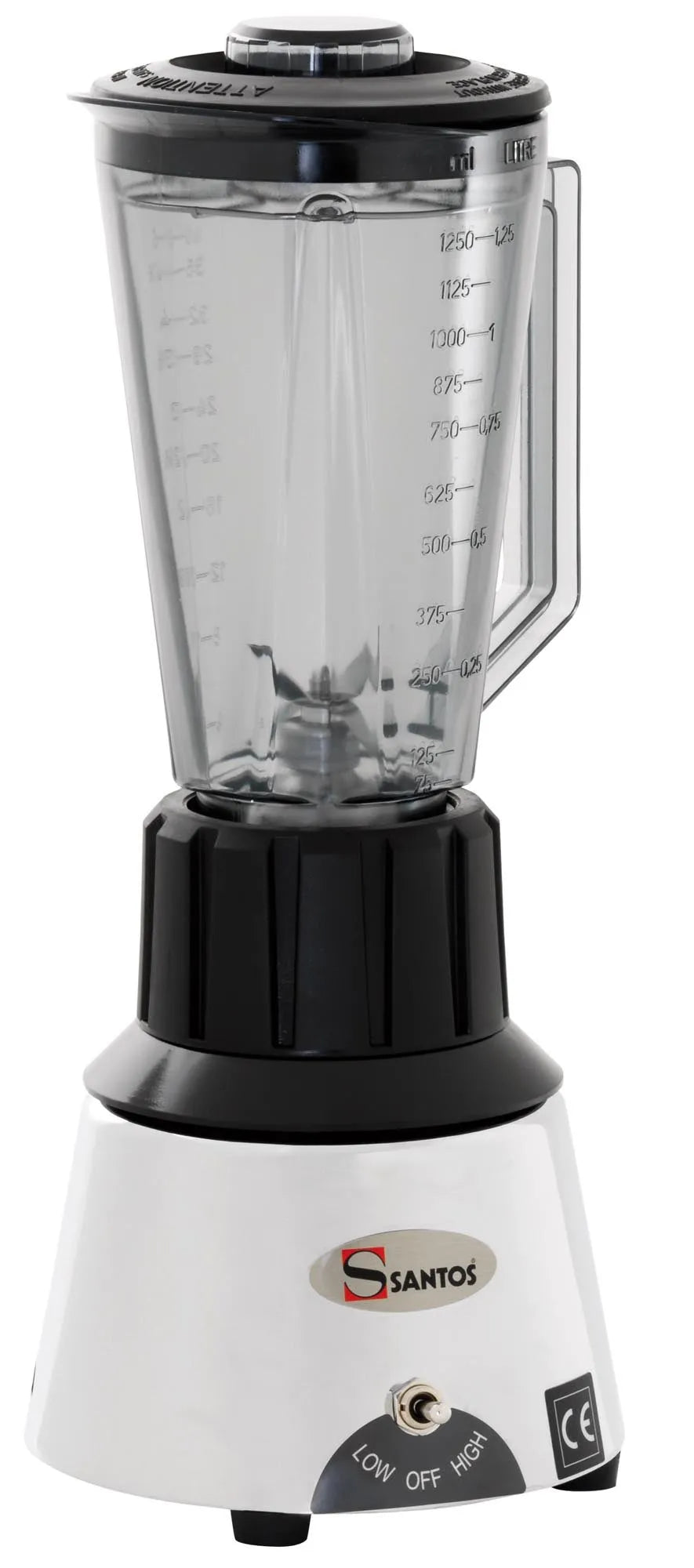 Bar Blender grau lackiert, 1.25 lt. - KAQTU Design