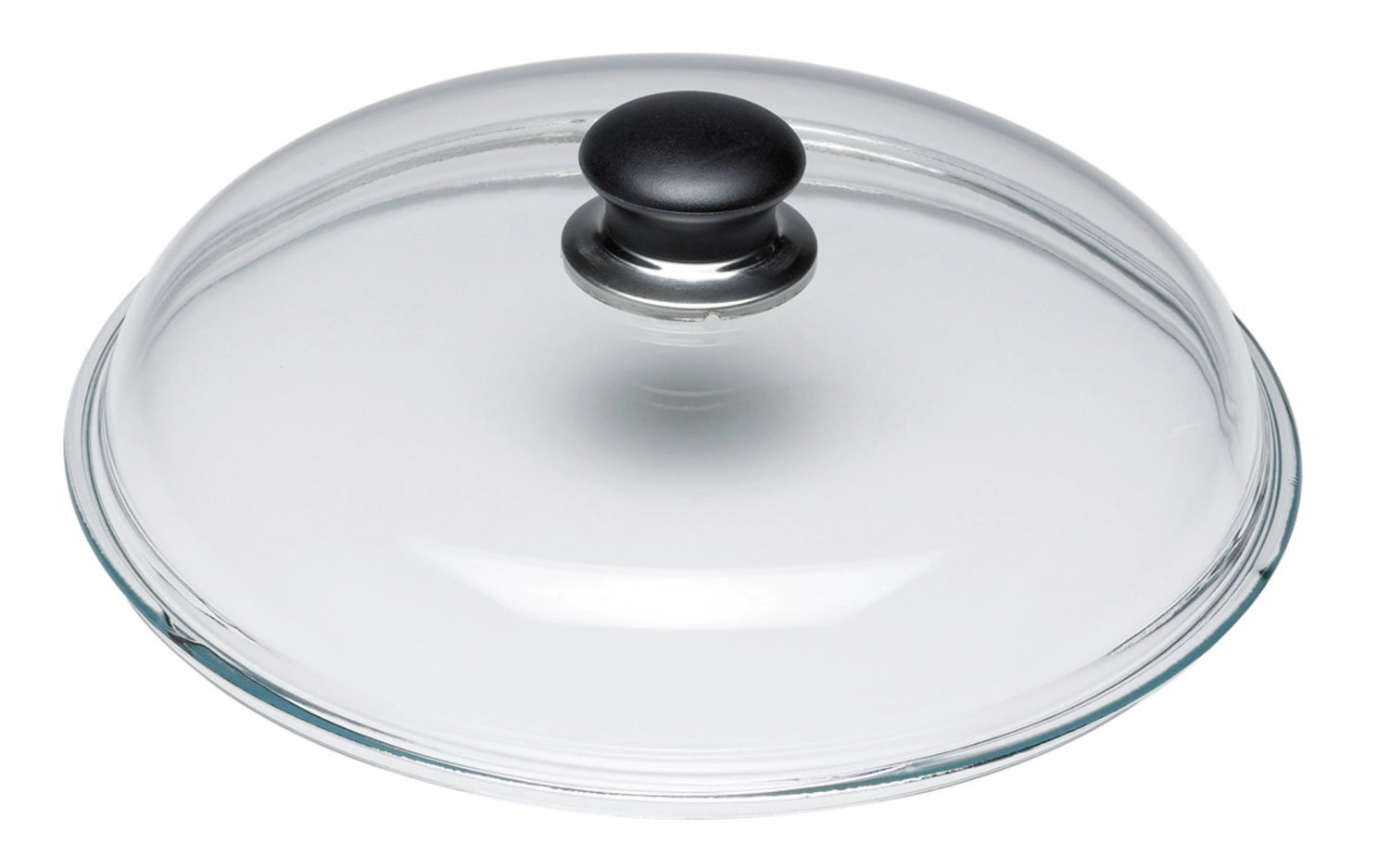 Glasdeckel D18cm in Transparent präsentiert im Onlineshop von KAQTU Design AG. Pfanne/Topf ist von Ballarini