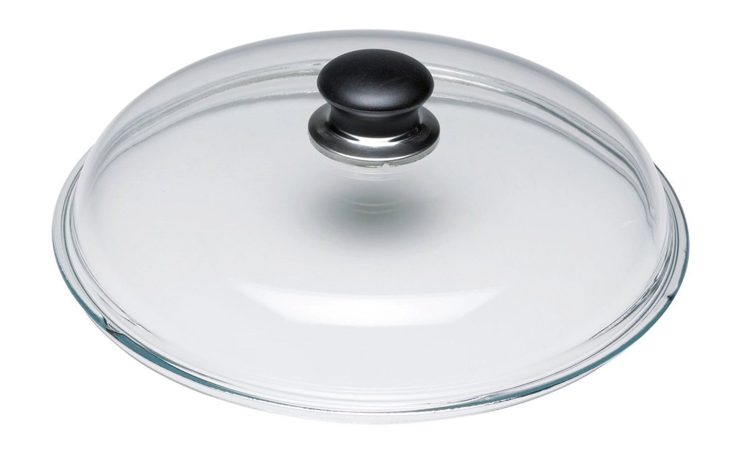 Entdecken Sie den Glasdeckel D32cm von Ballarini – ideal für Pfannen und Töpfe, hitzebeständig, spülmaschinengeeignet und perfekt für energiesparendes Kochen.