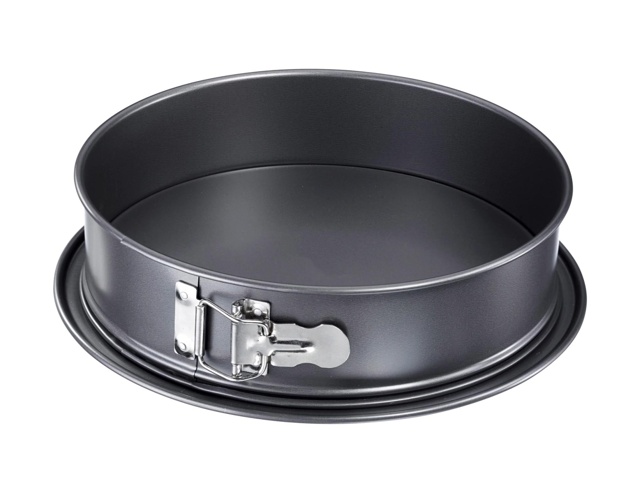 Backprofi Springform D24cm, 1 Boden, Antihaft in Silber präsentiert im Onlineshop von KAQTU Design AG. Backform / Backblech ist von Westmark