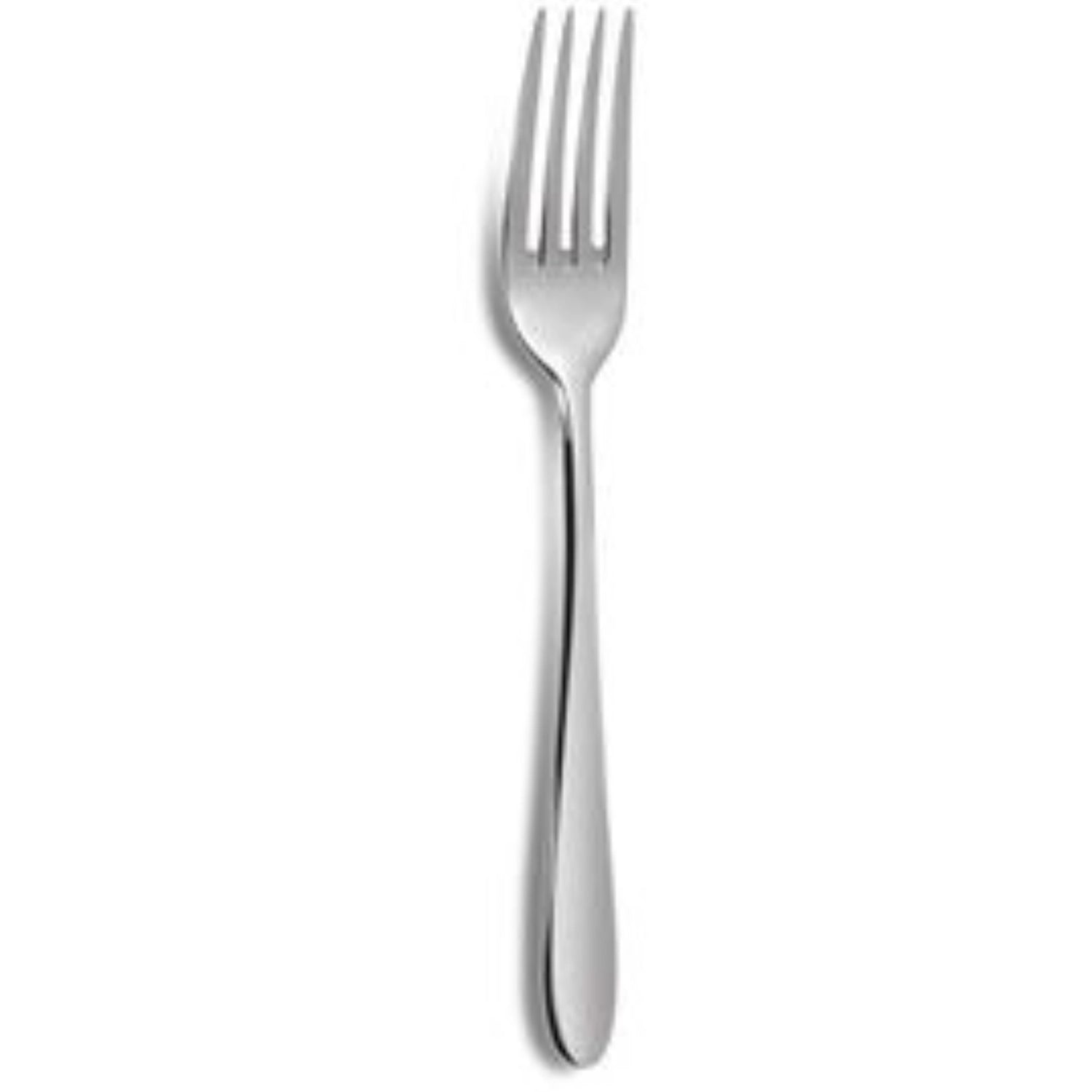Q7 Tulip Kuchengabel/Cocktailgabel in Silber präsentiert im Onlineshop von KAQTU Design AG. Besteck ist von Comas