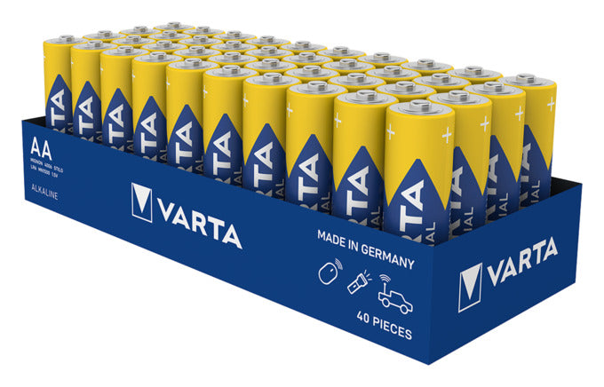 Industrial Pro AA 40St Lose in  präsentiert im Onlineshop von KAQTU Design AG. Batterien ist von VARTA