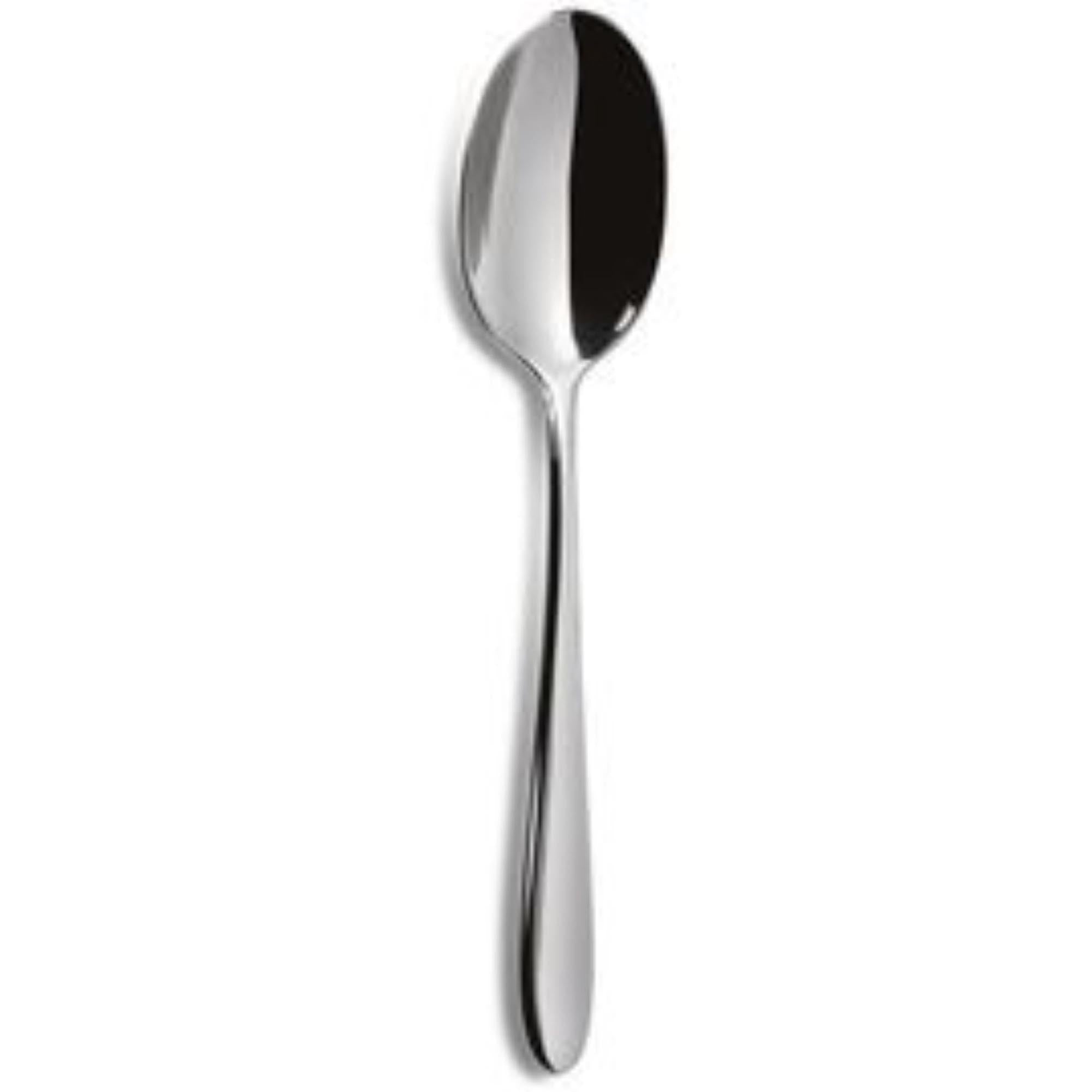 Q7 Tulip Mokkalöffel in Silber präsentiert im Onlineshop von KAQTU Design AG. Besteck ist von Comas