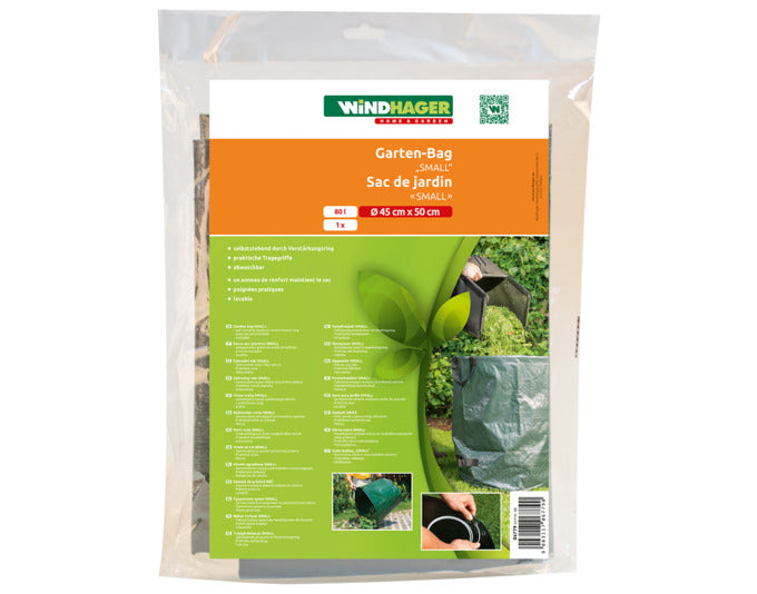 WINDHAGER Garden-Bag Small 80 l 45x50 cm grün in  präsentiert im Onlineshop von KAQTU Design AG. Gartenutensilien ist von WINDHAGER