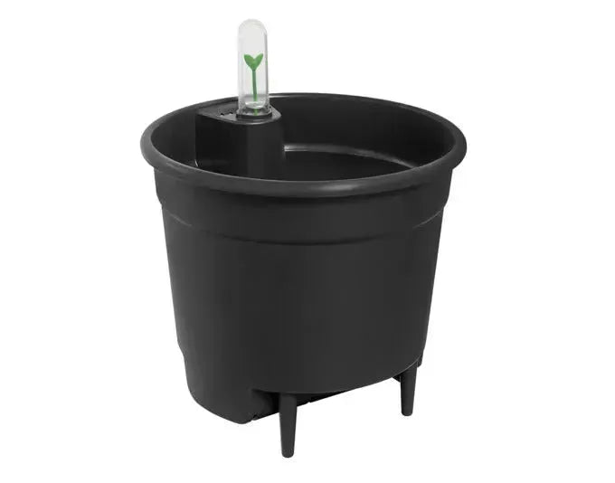 ELHO Selbstbewässerungssystem living black 21 cm in  präsentiert im Onlineshop von KAQTU Design AG. Pflanzentopf Outdoor ist von ELHO