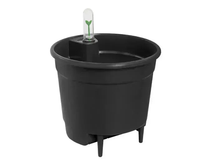ELHO Selbstbewässerungssystem living black 24 cm in  präsentiert im Onlineshop von KAQTU Design AG. Pflanzentopf Outdoor ist von ELHO
