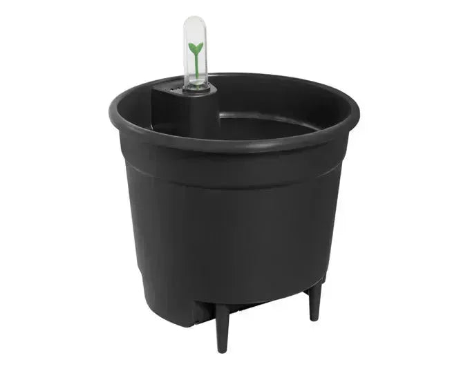ELHO Selbstbewässerungssystem living black 33 cm in  präsentiert im Onlineshop von KAQTU Design AG. Pflanzentopf Outdoor ist von ELHO