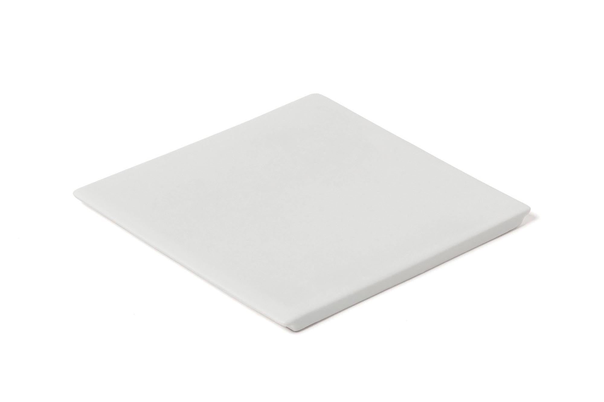 Lab 18/10 Porzellantablett, doppelt, weiss in Weiss präsentiert im Onlineshop von KAQTU Design AG. Tablett ist von Comas
