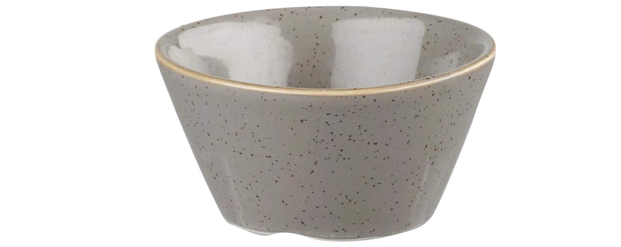 Stonecast Peppercorn Grey Saucenschale 9cl, D8cm H4.4cm - KAQTU Design