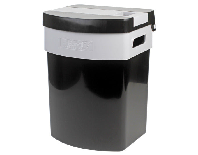 EBNAT Abfalleimer Sparbox Kunststoff schwarz grau 35 Liter in  präsentiert im Onlineshop von KAQTU Design AG. Mülleimer ist von EBNAT