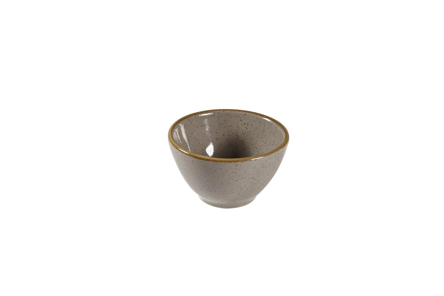 Stonecast Peppercorn Grey Dip Schälchen 7cm, 6cl in Silber präsentiert im Onlineshop von KAQTU Design AG. Schale ist von Churchill