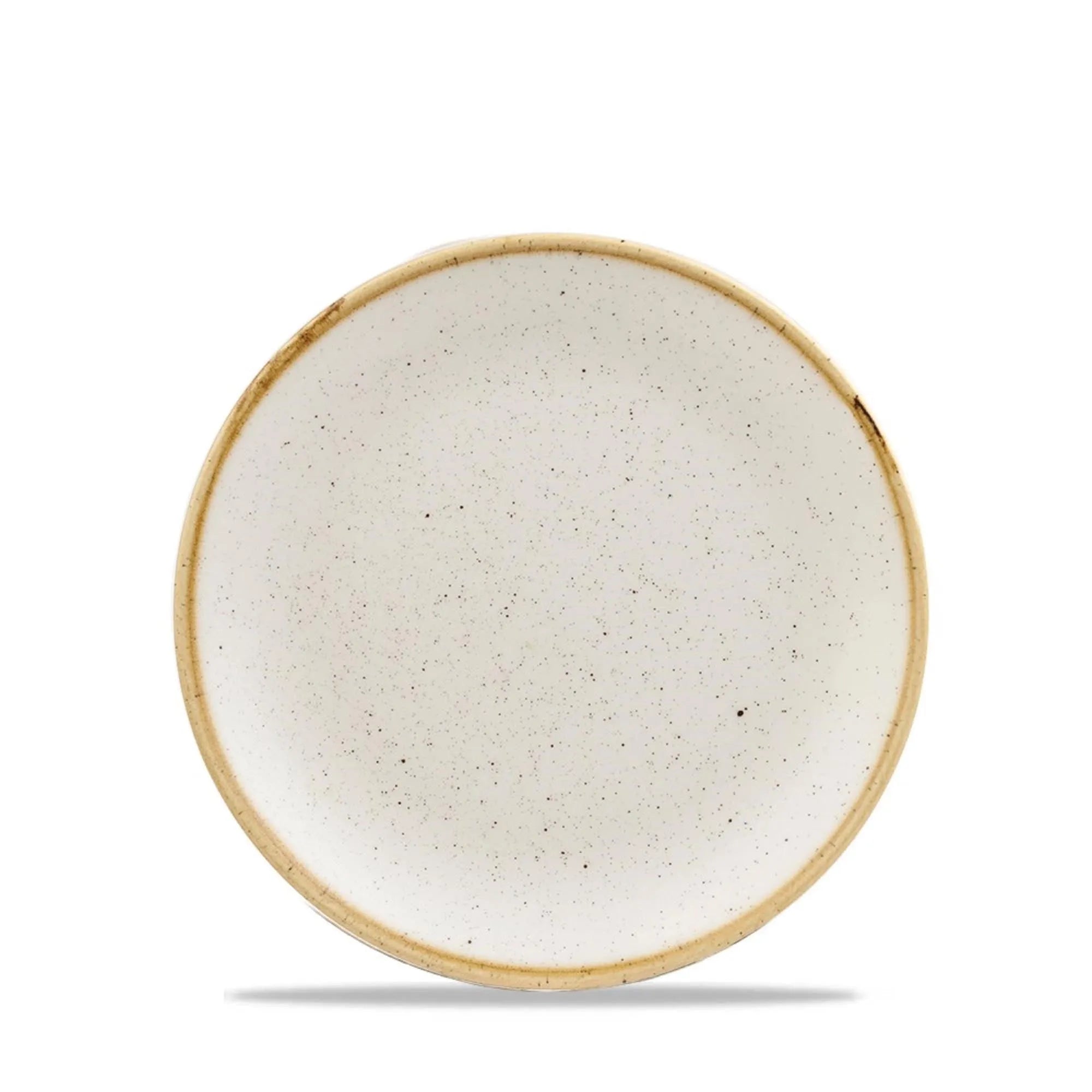 Stonecast Barley White Coupe Teller flach 16.5cm - KAQTU Design